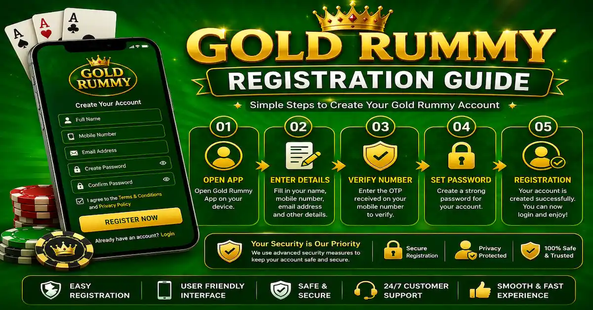 Gold Rummy Registration Guide
