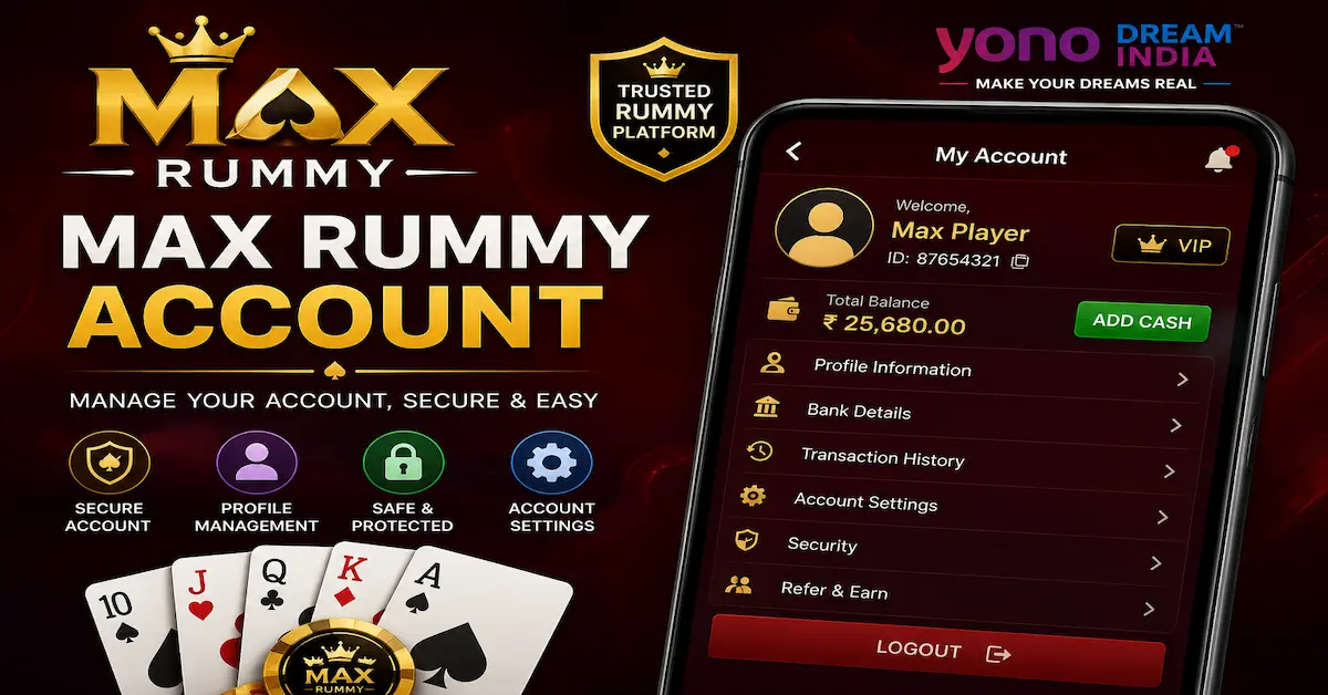 Max Rummy Account