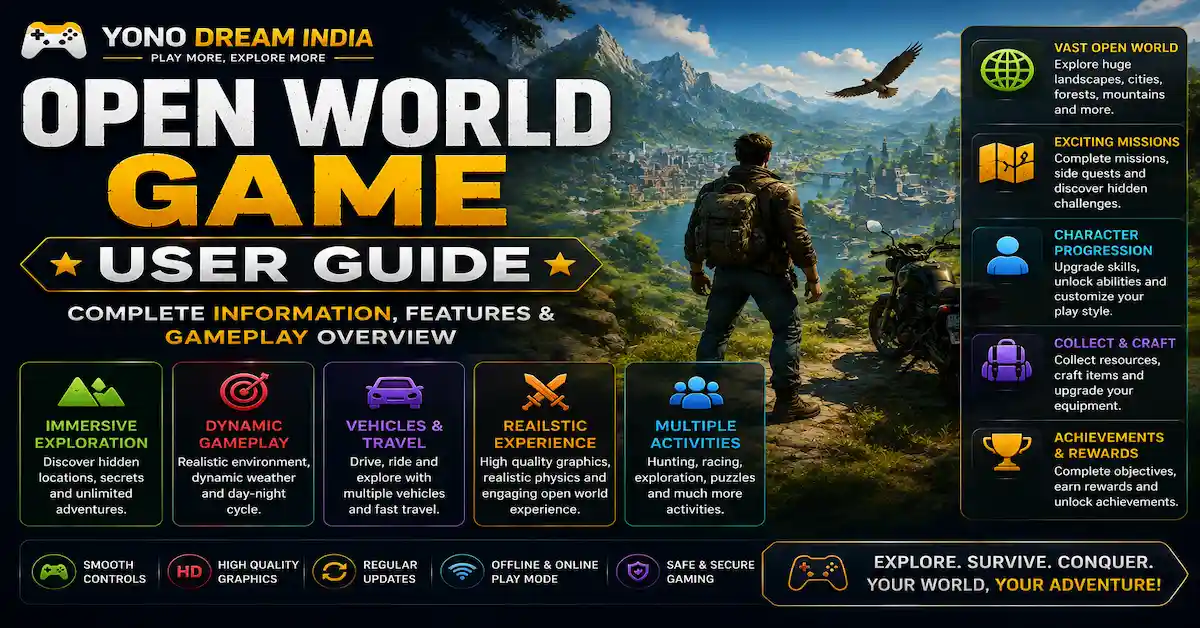 🌍 Open World Game User Guide