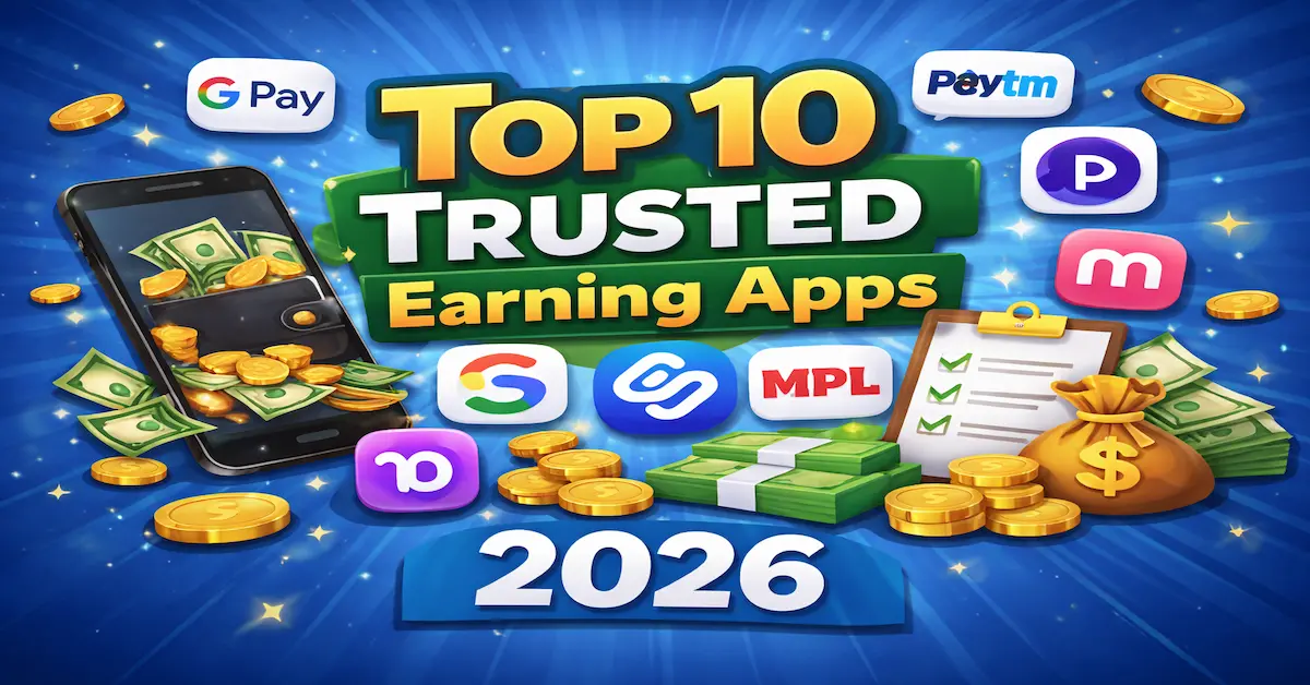 Top 10 Trusted Earning Apps 2026